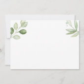 Invitation Notre Petite Cutie Clementine Orange Premier Anniv (Dos)