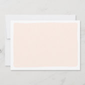 Invitation Notre Petite Cutie Clementine Orange Premier Anniv (Dos)