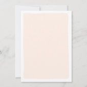 Invitation Notre Petite Cutie Clementine Orange Premier Anniv (Dos)