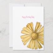 Invitation Notre petite Daisy  (Dos)