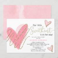 Notre petite douche à l'amour par baby shower post