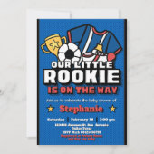 Invitation Notre petite recrue est sur le chemin (Devant)