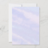 Invitation Notre Petite Sirène 3e fête d'anniversaire (Dos)