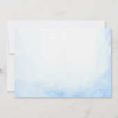 Invitation Notre petite sirène 4e fête d'anniversaire Photo (Dos)