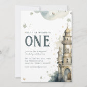 Invitation Notre petite sorcière magicien est une (Devant)