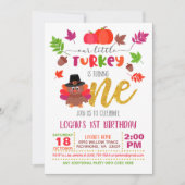 Invitation Notre petite Turquie devient un - Girl - PD (Devant)