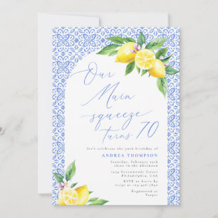 Invitation Notre Pincée Principale a 70 ans Anniversaire Ital