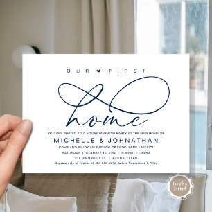 Invitation Notre première maison, Fête du réchauffement de la