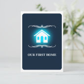 Invitation notre première maison (mod home) (Debout devant)