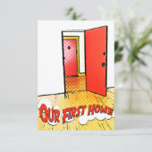 Invitation notre première porte comique à domicile (Debout devant)