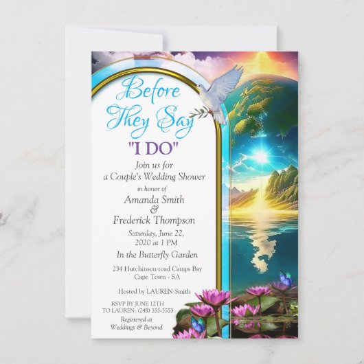 Invitation Notre soleil est une étoile et un foie (Devant)