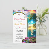 Invitation Notre soleil est une étoile et un foie (Debout devant)