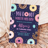 Invitation N'oubliez pas cet anniversaire de fille rose douce