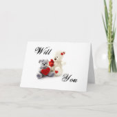 Invitation Nounours (Devant)