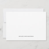 Invitation Nourriture chinoise fête d'anniversaire (Dos)