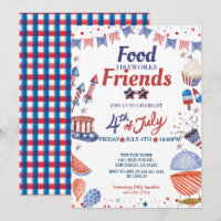 Nourriture et feu d'artifice du 14 juillet, Fête