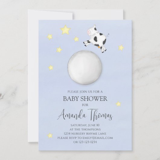 Invitation Nourriture neutre pour les femmes Rhyme QR Code Mé (Devant)