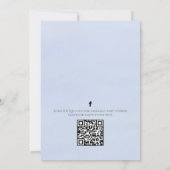 Invitation Nourriture neutre pour les femmes Rhyme QR Code Mé (Dos)