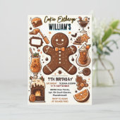 Invitation nourriture sucrée et mignonne Enfants Cookie Excha (Debout devant)