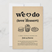 Invitation Nous aimons le Wedding shower de Couple (Devant)