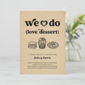 Invitation Nous aimons le Wedding shower de Couple (Debout devant)