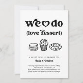 Invitation Nous aimons le Wedding shower de Couple (Devant)