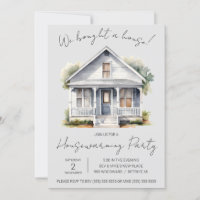 Nous avons acheté une maison ! Cute Aquarelle Ména