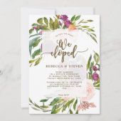 Invitation nous avons attaché le noeud que nous nous sommes (Devant)