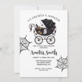 Invitation  Nous avons créé un bébé monstre Shower pour bébé  (Devant)