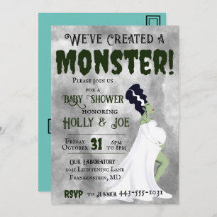 Invitation Nous avons créé un monstre !