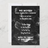 Invitation Nous avons déménagé à la maison Bénédiction d'une  (Devant)