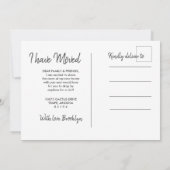 Invitation Nous avons déménagé | Bienvenue Oiseau coloré (Dos)