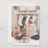 Invitation Nous avons déplacé un texte simple moderne (Dos)