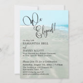 Invitation Nous Avons Échappé ! Ripplpled Sand Aqua Water Bea (Devant)