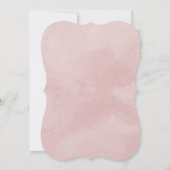 Invitation Nous Avons Elopé Mauve Peonies Floral Mariage Elop (Dos)