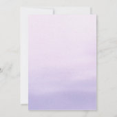 Invitation Nous Avons Fait Nous Avons Elopé Mariage Réception (Dos)