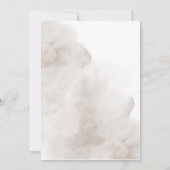 Invitation Nous Avons Fait Nous Avons Elopé Mariage Réception (Dos)