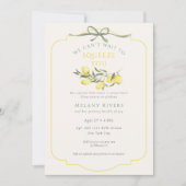 Invitation Nous avons hâte de vous presser Bébé Fille/Garçon  (Devant)