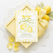 Invitation Nous avons hâte de vous presser Bébé Fleur de Citr