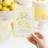 Invitation Nous avons hâte de vous presser Bébé Fleur de Citr