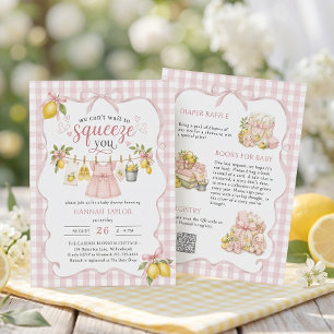Invitation Nous avons hâte de vous serrer dans nos bras Bébé