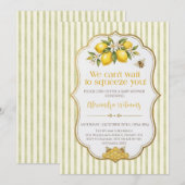 Invitation Nous avons hâte de vous serrer dans nos bras Fête (Devant / Derrière)