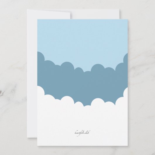 Invitation Nous Avons Levé L'Invitation (Dos)