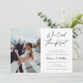 Invitation Nous Avons Lié L'Éclopement Du Noeud / Réception D (Debout devant)