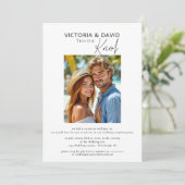 Invitation Nous Avons Lié L'Éclopement Du Noeud / Réception D (Debout devant)