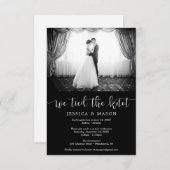 Invitation Nous Avons Lié L'Invitation De Knot Eloped Faire-p (Devant / Derrière)