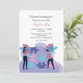 Invitation Nous Avons Trouvé Le Parti De L'Adoption De Pièce (Debout devant)