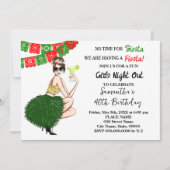 Invitation Nous avons un anniversaire de fête (Devant)