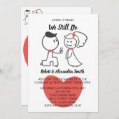 Invitation Nous Continuons À Faire Le Renouvellement De L'Ann (Devant / Derrière)