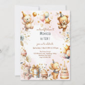 Invitation Nous croyons sincèrement, anniversaire de enfant d (Devant)